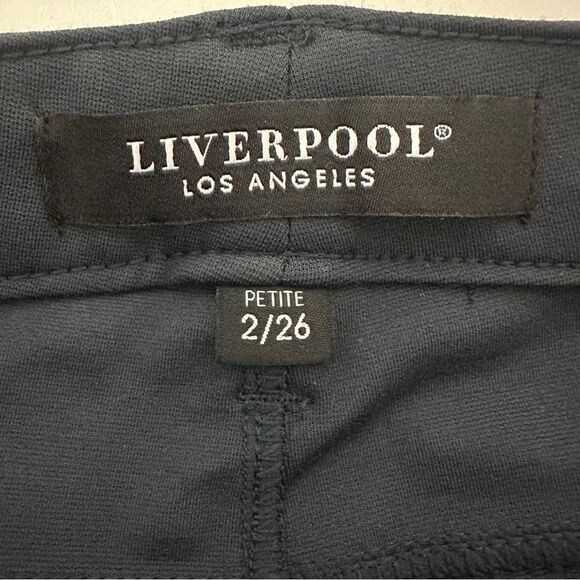 Liverpool blackish gray denim pants size 2/26 - Picture 5 of 6